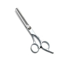 Professional LAQTA barber scissors with sharp blades and ergonomic handles for precise hair cutting and styling.