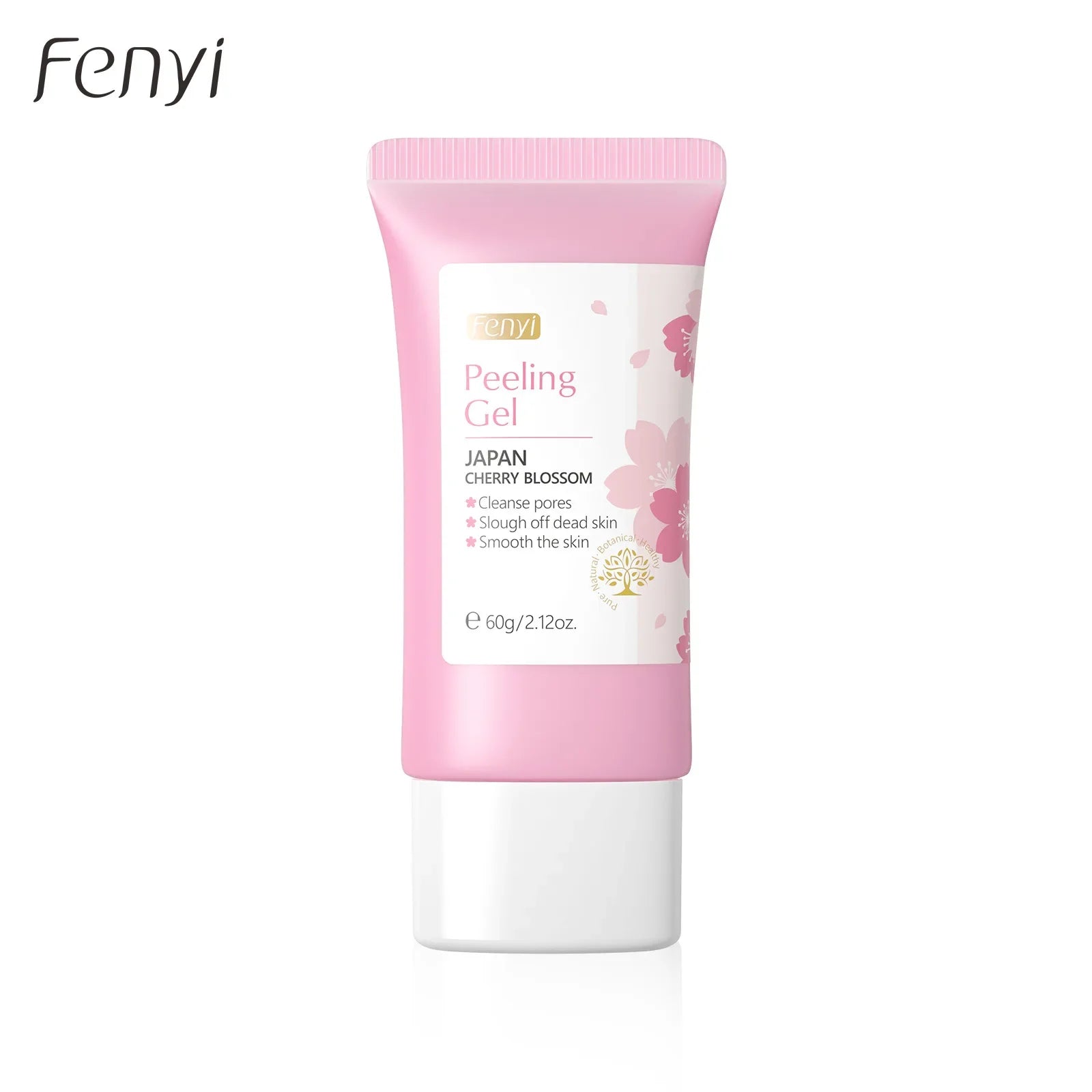 LAQTA Face Deep Cleaning Exfoliating Gel with natural ingredients, showing the gel's texture and packaging on a clean surface.
