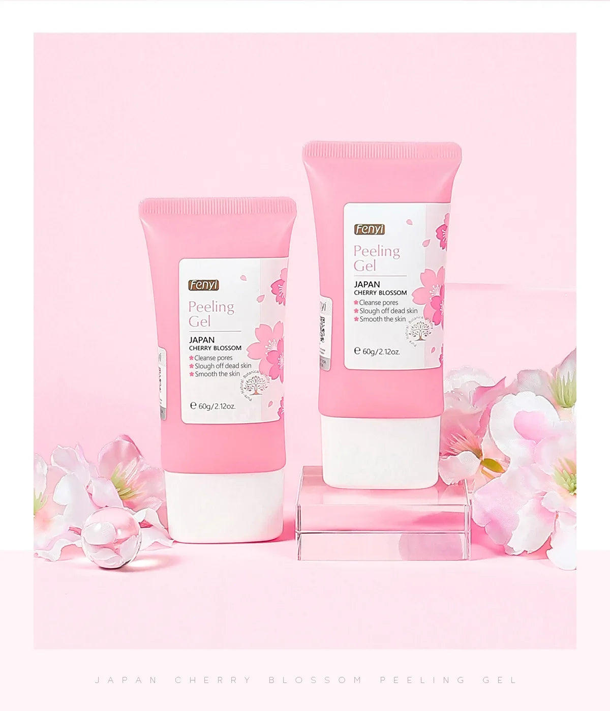 LAQTA Face Deep Cleaning Exfoliating Gel shown in a clear bottle with a gel texture, designed for removing dead skin and impurities.