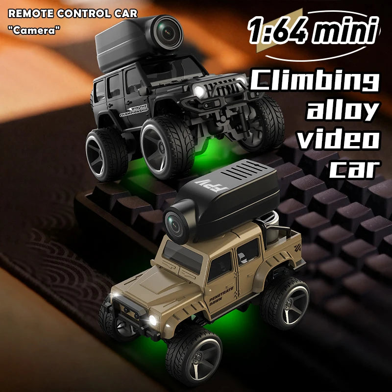 Mini Climbing RC Car 1:64