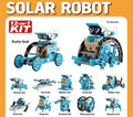 LAQTA 12-in-1 science experiment solar robot toy with multiple DIY robot configurations and solar-powered movement.
