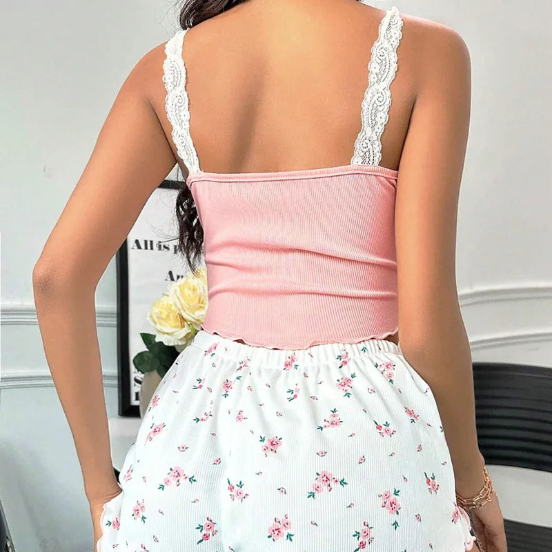 Women's sexy lace lingerie set by LAQTA, featuring intricate lace details and a flattering fit.