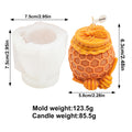 LAQTA 3D honeycomb silicone mold for crafting, baking, or soap making with detailed honeycomb pattern and flexible silicone surface.