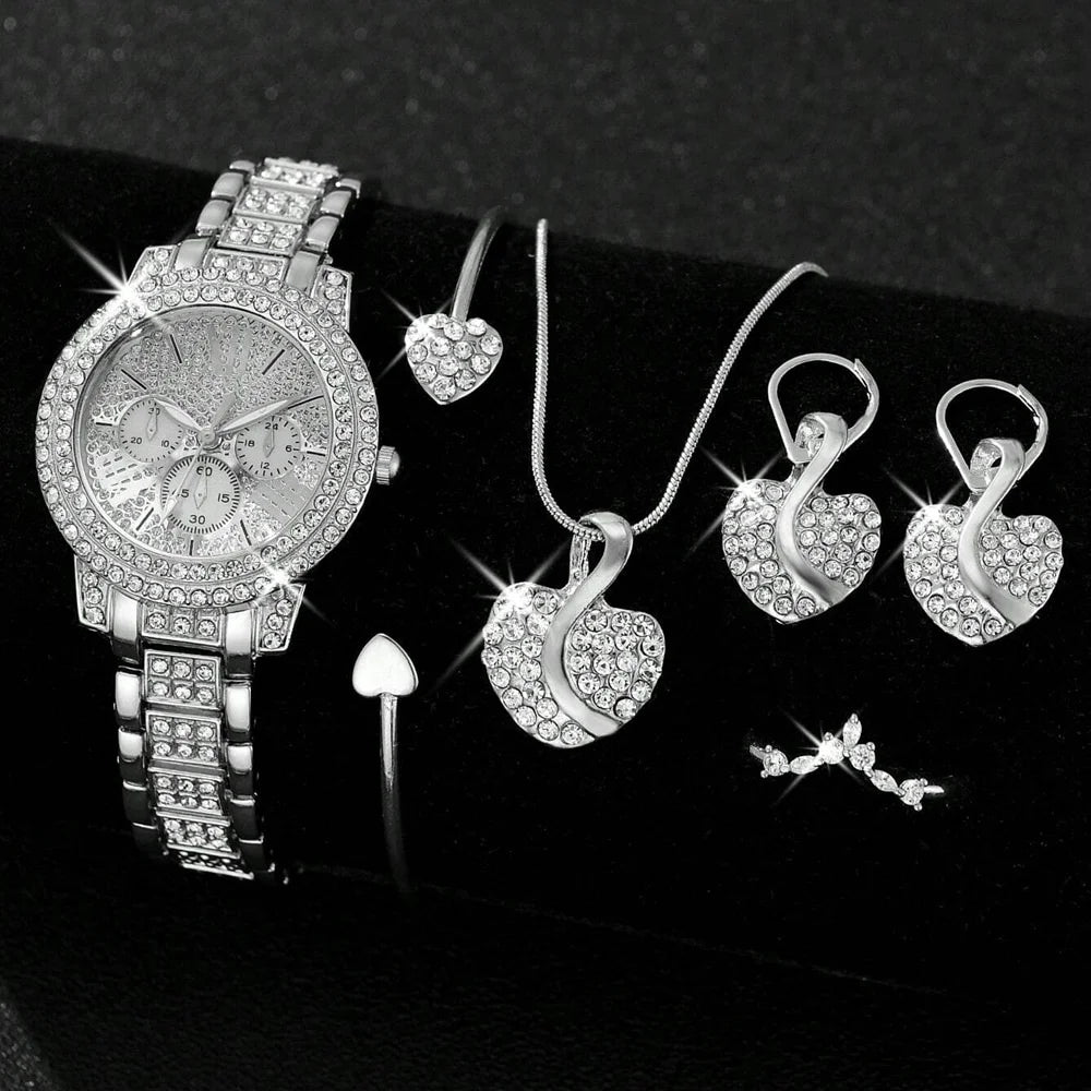 Gold Luxury Women Rhinestone Fashion