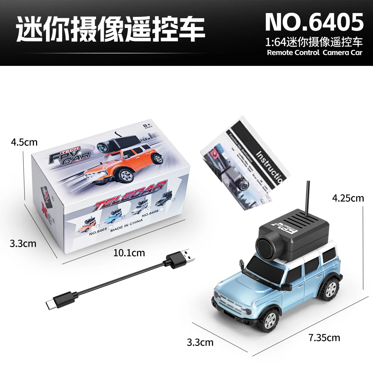 6406-C Remote Control Camera Car