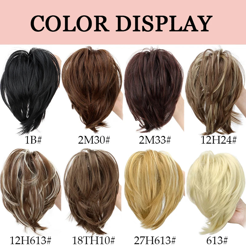 LAQTA messy bun hair clip for women, showcasing a stylish hair accessory for effortless updos and casual hairstyles.