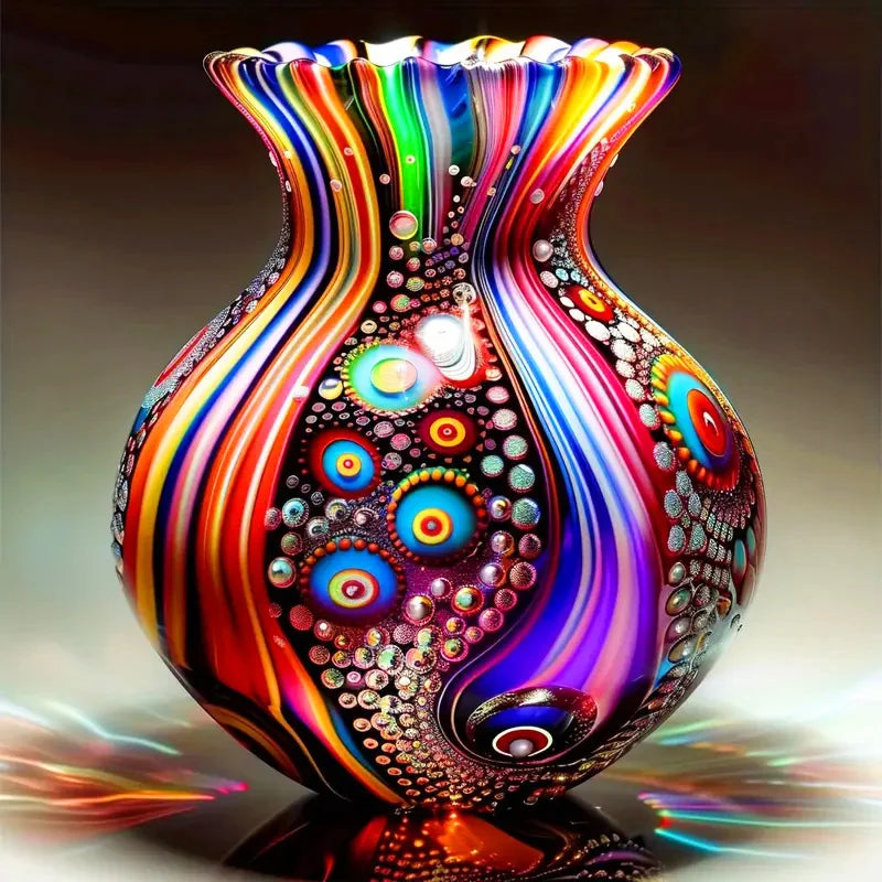 Resin 120 Colors Vase