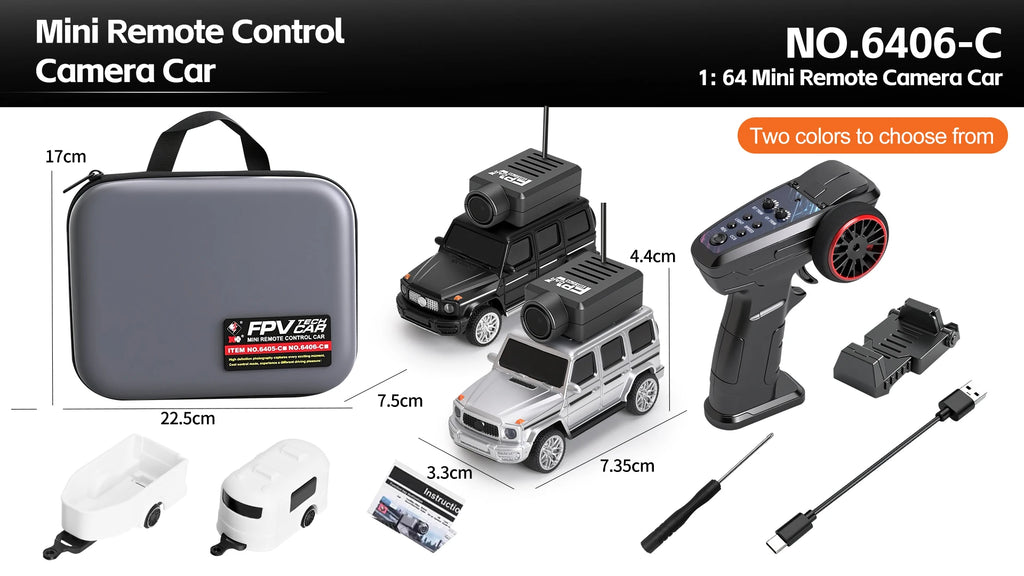 6406-C Remote Control Camera Car