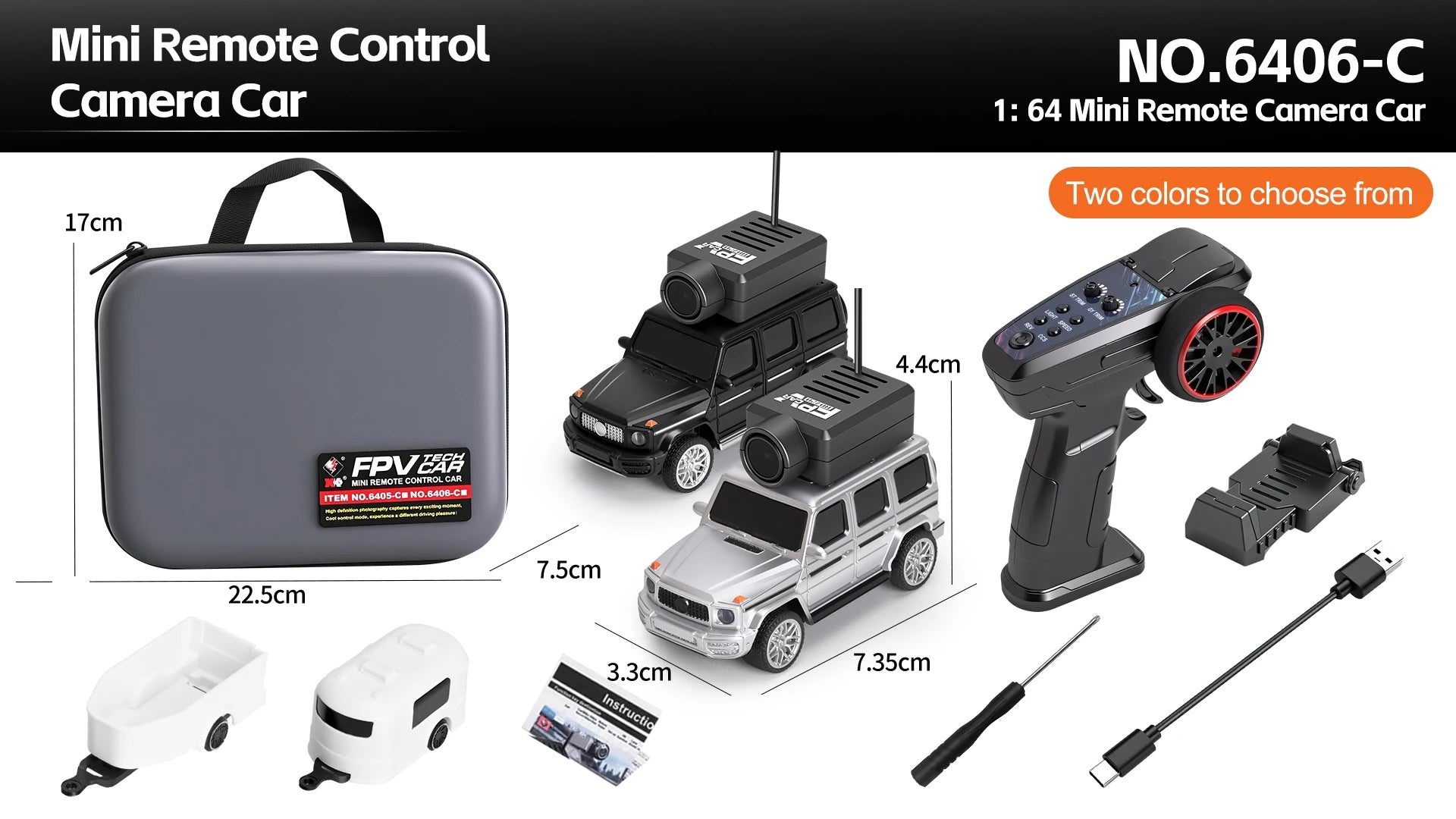 6406-C Remote Control Camera Car