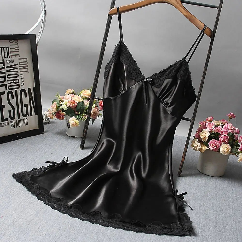 LAQTA sexy lace patchwork camisole lingerie featuring delicate lace details and a stylish, form-fitting design.