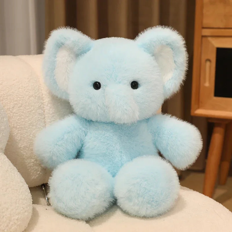 Soft plush running animal toy by LAQTA featuring vibrant colors and detailed animal design, perfect for kids and plush toy collectors.