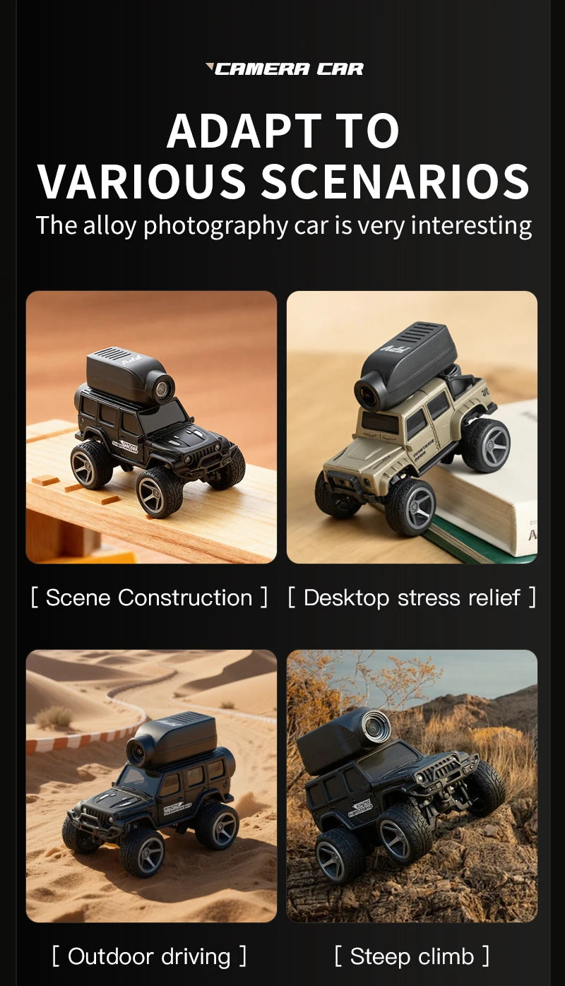 Mini Climbing RC Car 1:64