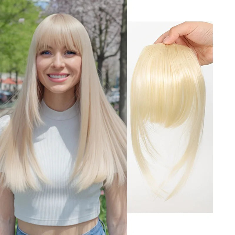 LAQTA synthetic hair clip with sleek design, showcasing a stylish hair accessory made from high-quality synthetic material.