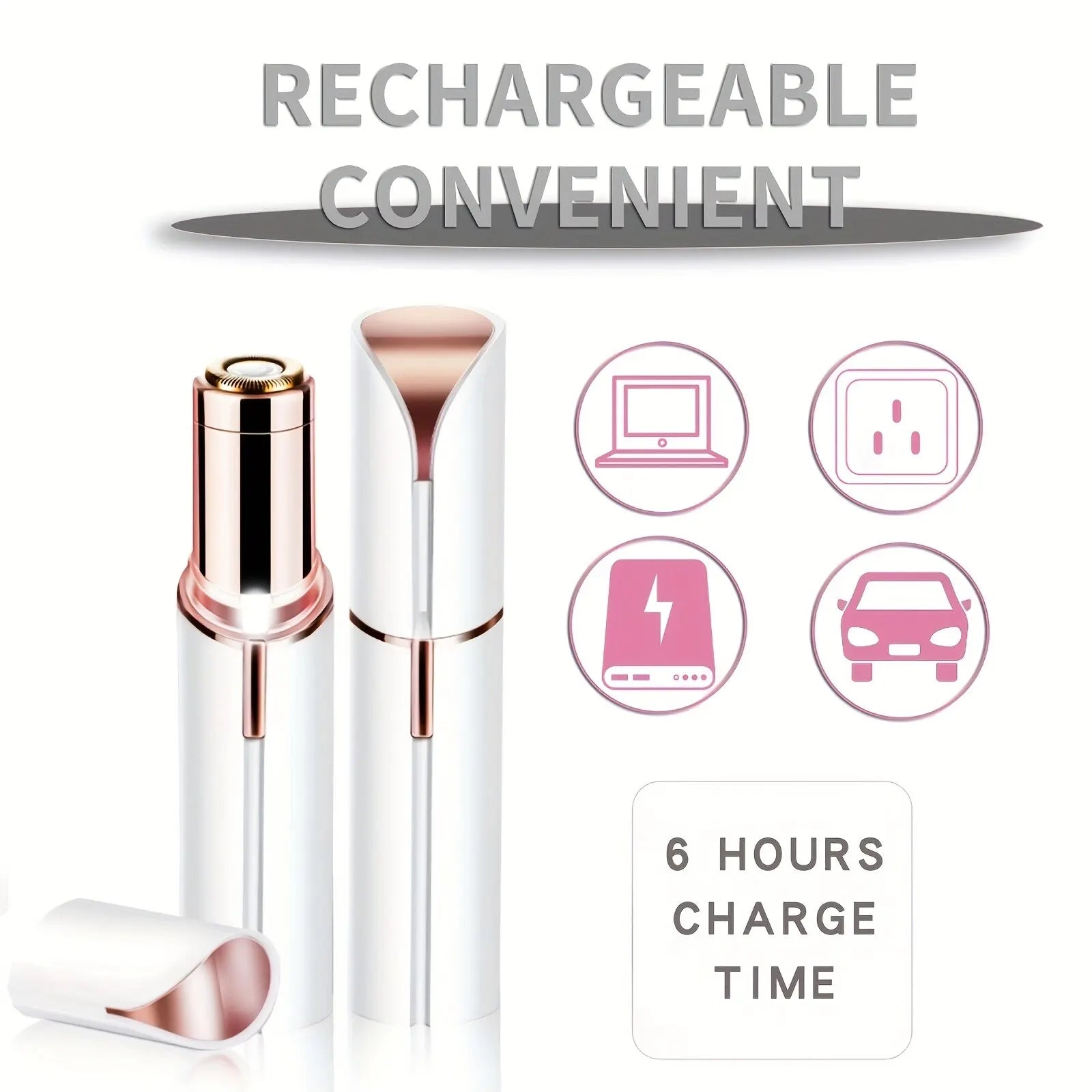Portable LAQTA lipstick in sleek case, featuring a vibrant shade and compact design for easy on-the-go application.