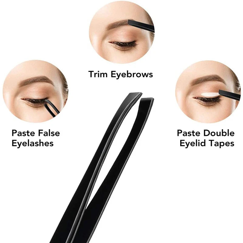 LAQTA eyebrow trimmer set with precision blades and multiple attachments for shaping and grooming eyebrows.