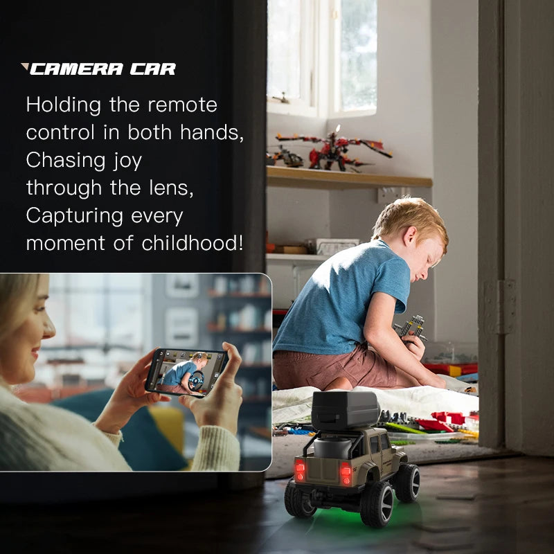 Mini Climbing RC Car 1:64