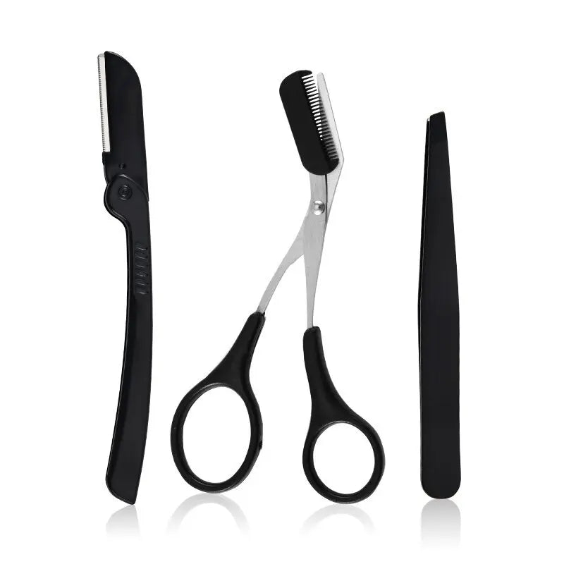 LAQTA Set Eyebrow Kit with brushes and powders for shaping and defining eyebrows