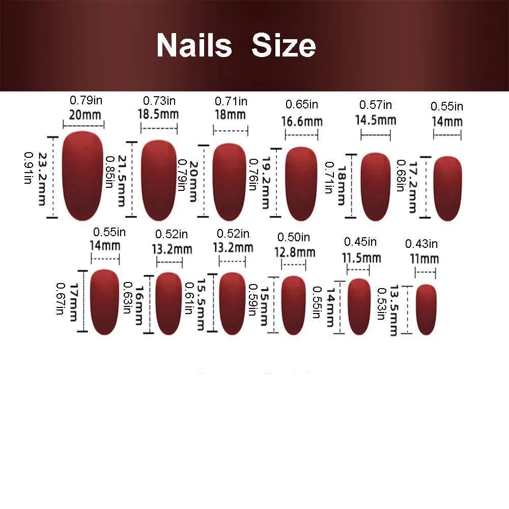Short square fake nails by LAQTA featuring a sleek, natural-looking design perfect for stylish, temporary nail enhancements.