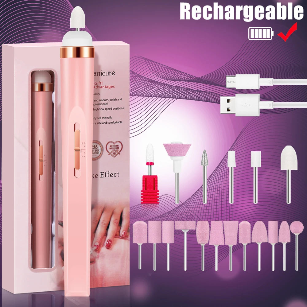 LAQTA 5-in-1 electric nail polish device with multiple features for professional manicures and pedicures.