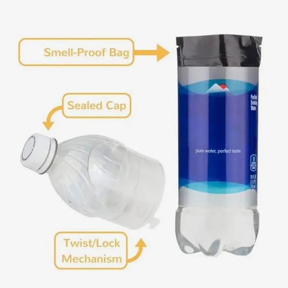 Water Bottle Stash Safe Can