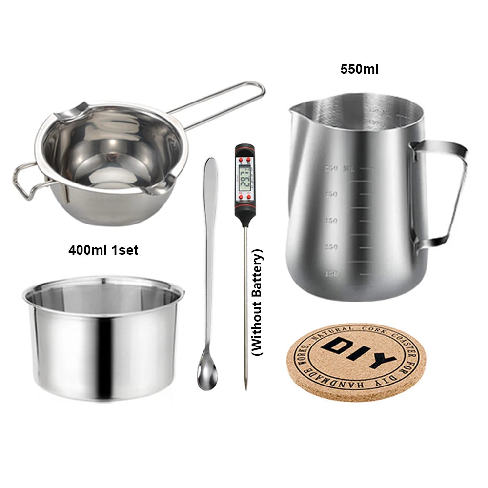 LAQTA DIY Candle Kit with aromatic candles making tools for creating personalized scented candles at home.