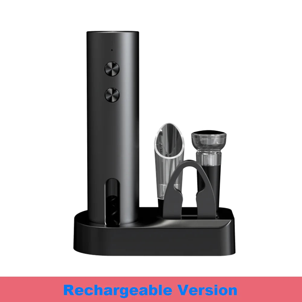 LAQTA electric wine bottle opener automatic with sleek design and ease of use, perfect for opening wine bottles effortlessly.
